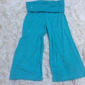Ralph Lauren terry cloth Capri gaucho